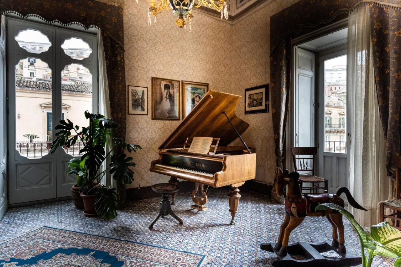 Palazzo Il Cavaliere B&B De Charme Modica Eksteriør bilde
